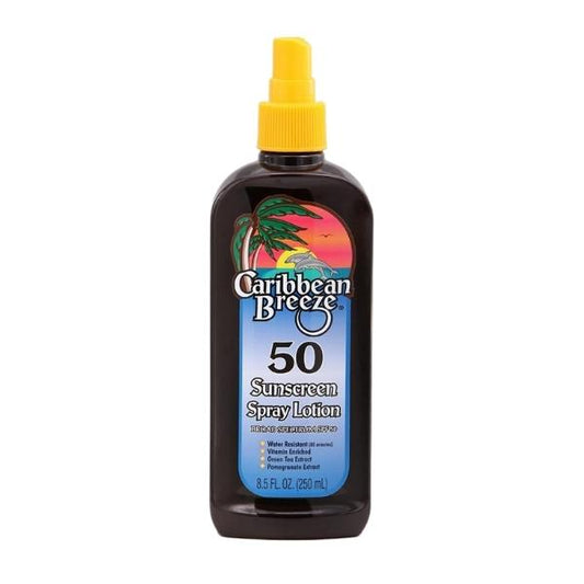 SPF 50 Sunscreen Spray Lotion