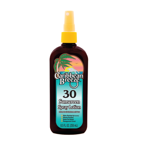 SPF 30 Sunscreen Spray Lotion